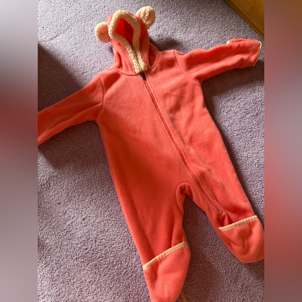 Columbia Coral Fleece Baby One-Piece Hooded Coverall